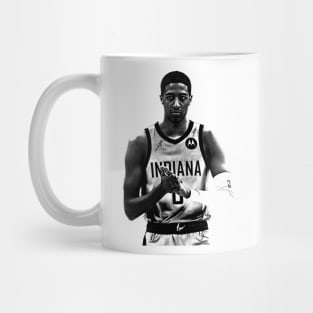 Tyrese Haliburton -- Pencil Draw Mug